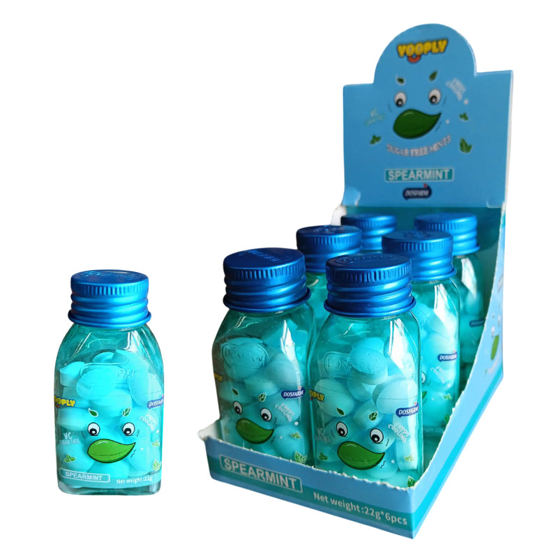 Yooply Spearmint Sugar Free Mints 6pcs