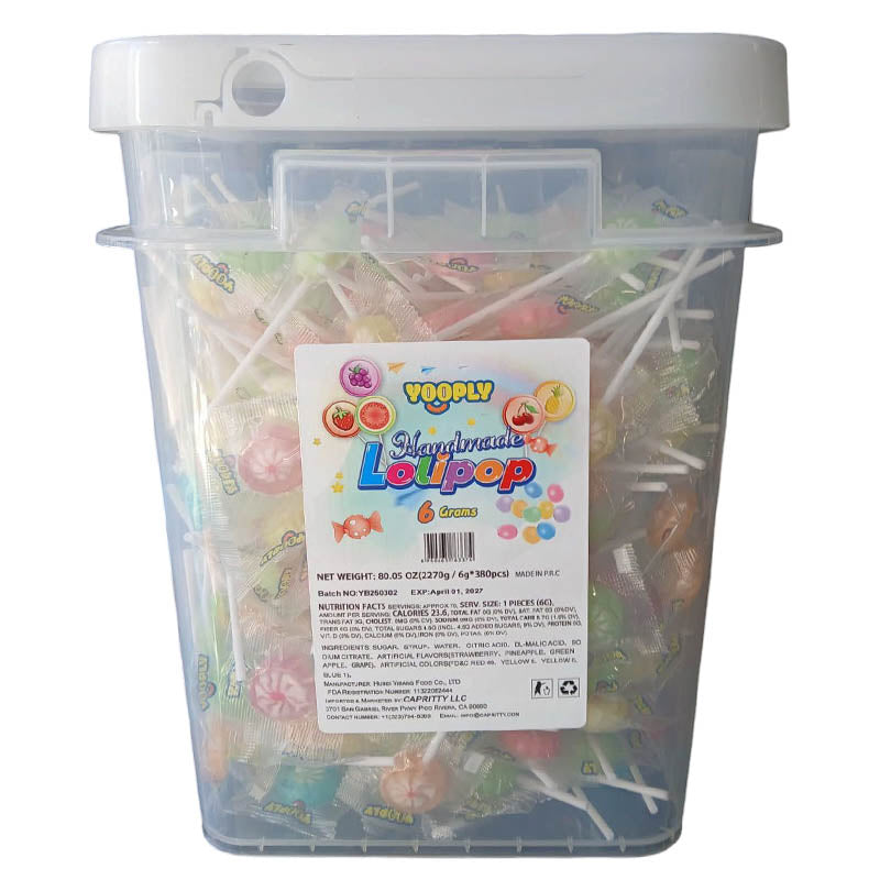 Yooply Hand Made Lollipops 6g 380pcs