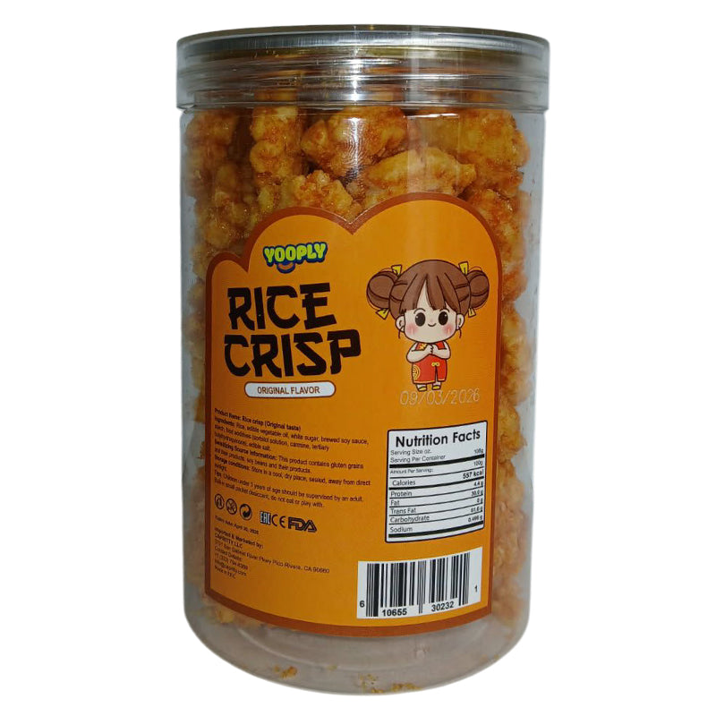 Yooply Rice Crisp Original Flavor 108g